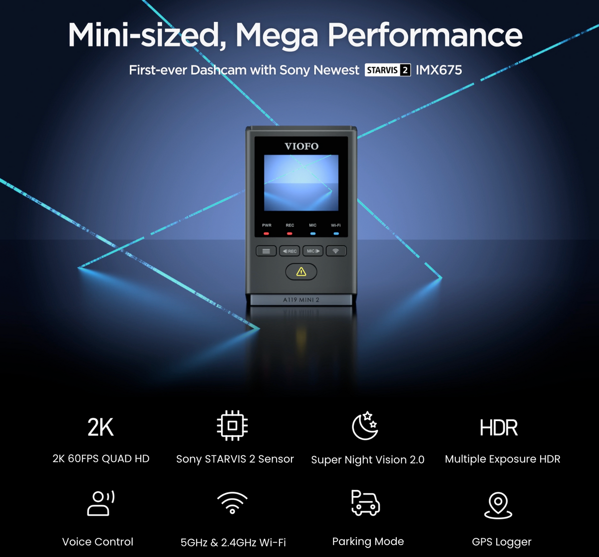 Mini-sized, Mega Performance: Introducing New VIOFO A119 MINI 2